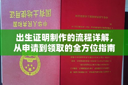 农安出生证明制作的流程详解，从申请到领取的全方位指南